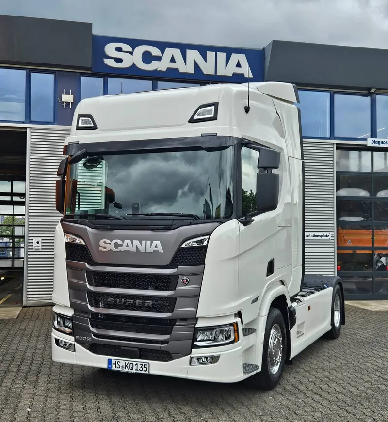 Scania Super LKW, OG-Carwash ist Partner von Scania